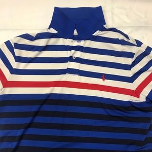 Ralph Lauren POLO Performance  Mens XL USA Striped